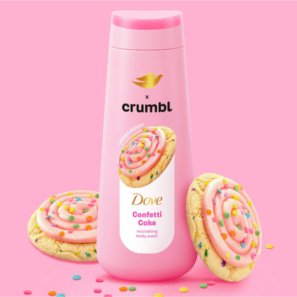 Dove Crumbl Moisturizing Liquid Body Wash Confetti Cake, 20 oz - Picture 6 of 6